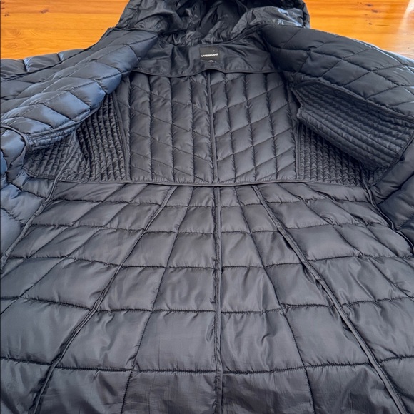 Lane Bryant Black Puffer Coat with Hood and pair of Spyder Gloves - Picture 9 of 15